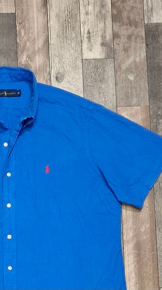 Ralph Lauren camicia uomo XL blu