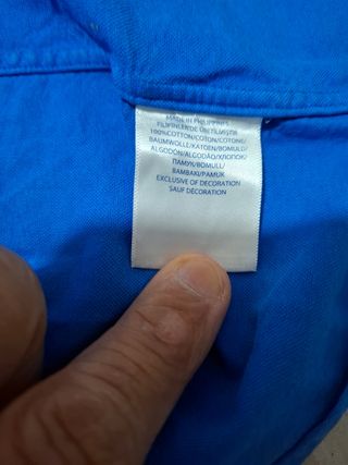 Ralph Lauren camicia uomo XL blu
