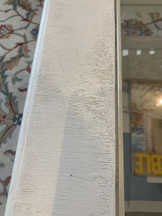 Mesa centro blanca - madera maciza