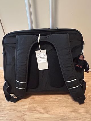 Maleta Kipling negra con ruedas