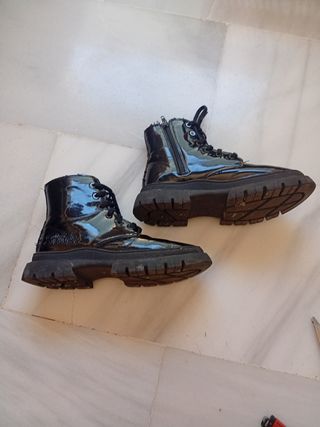 Botas Lilo y Stitch niña - negras