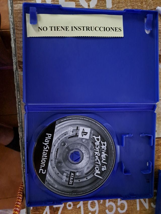 PS2 (PlayStation 2) Driven to Destruction