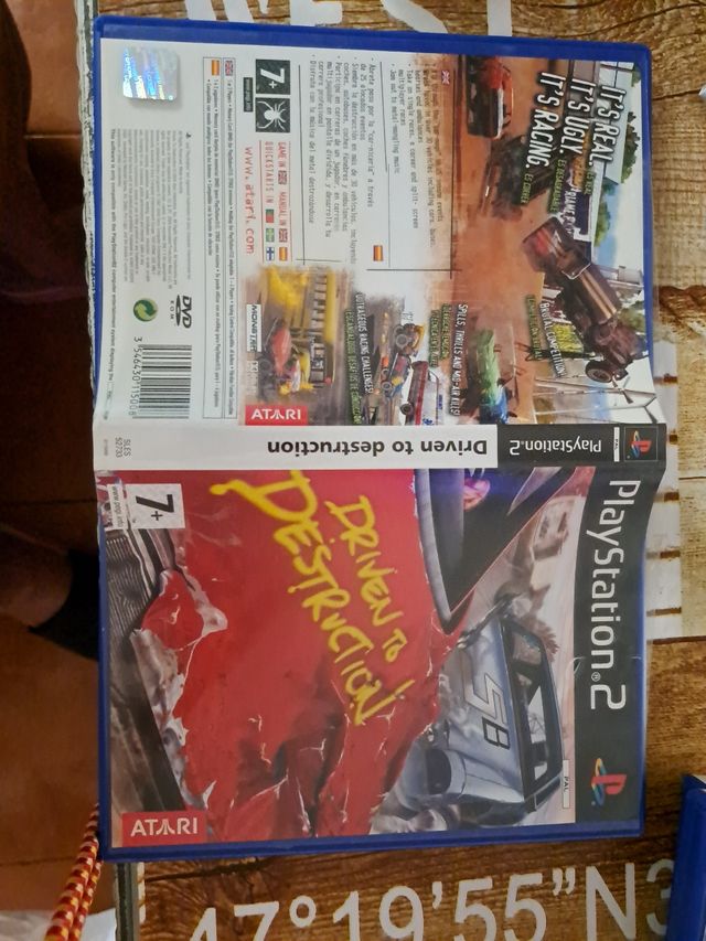 PS2 (PlayStation 2) Driven to Destruction