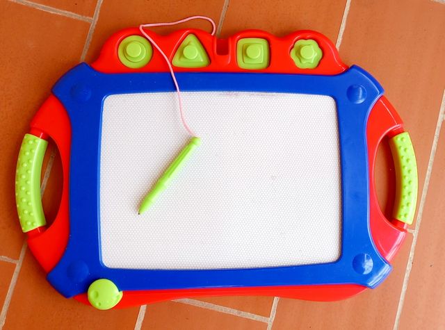 Pizarra magnética infantil