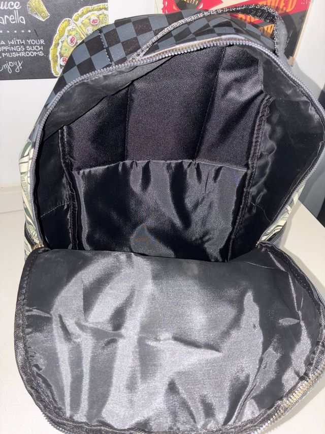 Mochila estampada multicolor