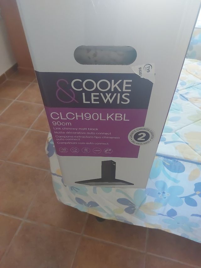 Exaustor Cooke & Lewis 90cm