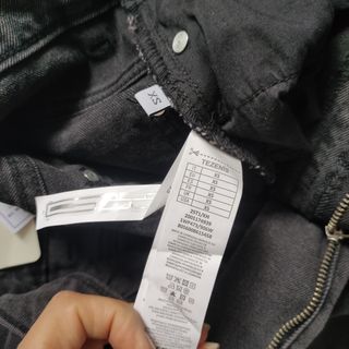 Jeans Tezenis grigio, Tg XS 