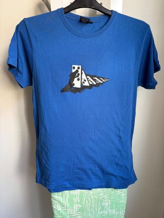 Camiseta azul Domino