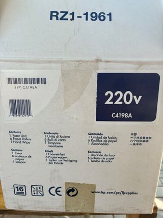 Kit fusor HP C4198A