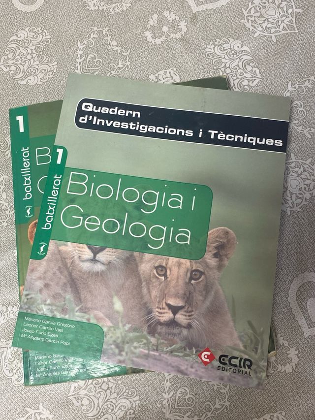 Biologia i Geologia 1r Batxillerat