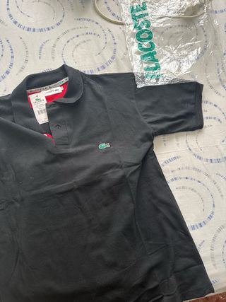 Polo Lacoste - Negro