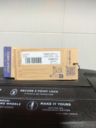Maleta Samsonite Spinner 55-20: Maleta 80 euros
