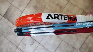 2 Raquetas Tenis + Pala Pádel