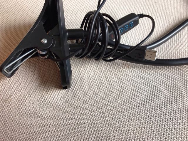 Lampara LED pinza flexible - Escritorio