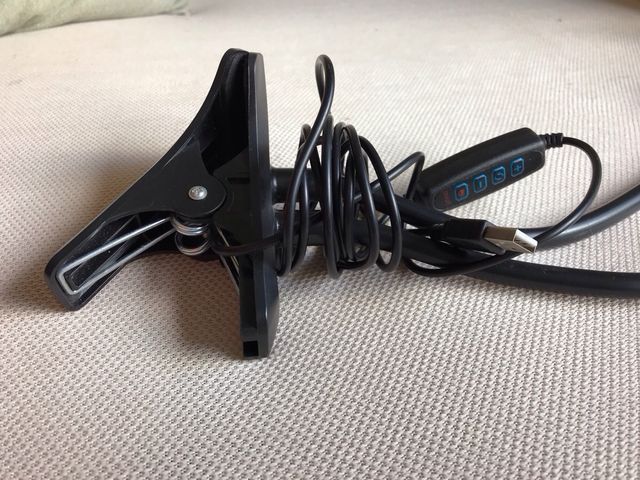 Lampara LED pinza flexible - Escritorio