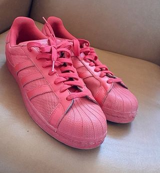 Adidas Superstar rojas - zapatillas deportivas