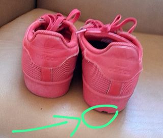 Adidas Superstar rojas - zapatillas deportivas