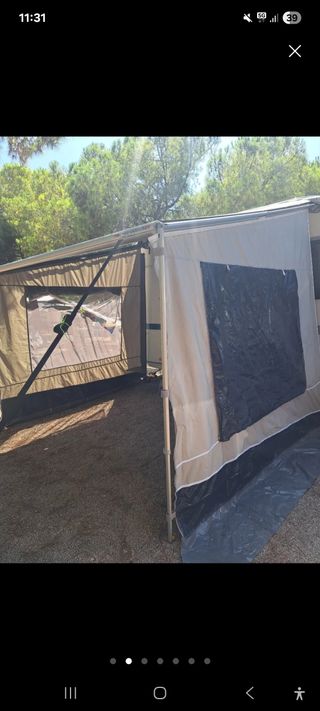 Toldo Caravana y cerramiento 