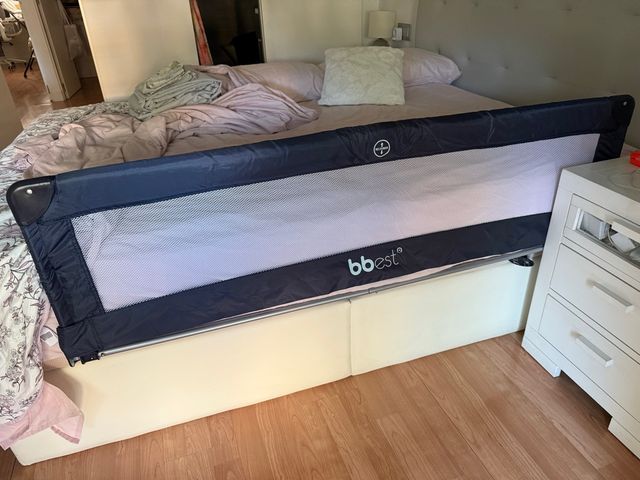 Barrera cama bebé bbest - Azul