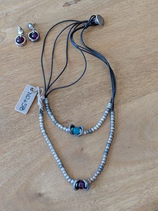 Collar y pendientes UNOde50