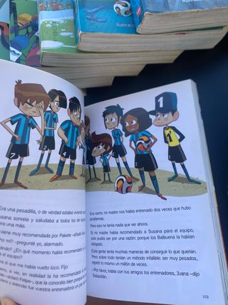 pack de libros de los futbolisimos 