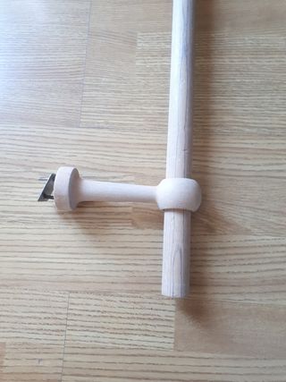 Bastone per tende in legno 