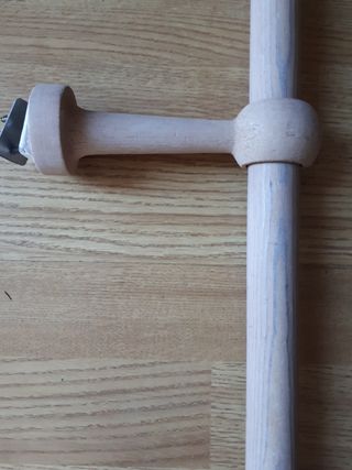 Bastone per tende in legno 
