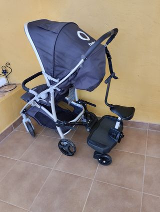 Silleta ligera con adaptador niño