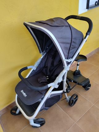 Silleta ligera con adaptador niño