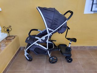 Silleta ligera con adaptador niño
