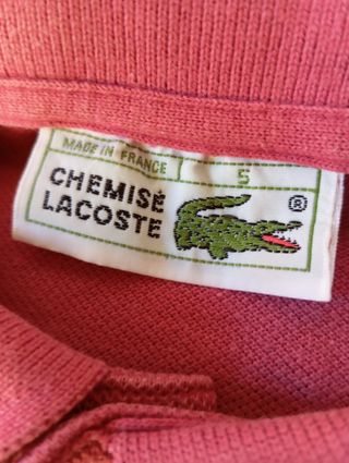 Polo Lacoste Uomo Rosso Tg.S