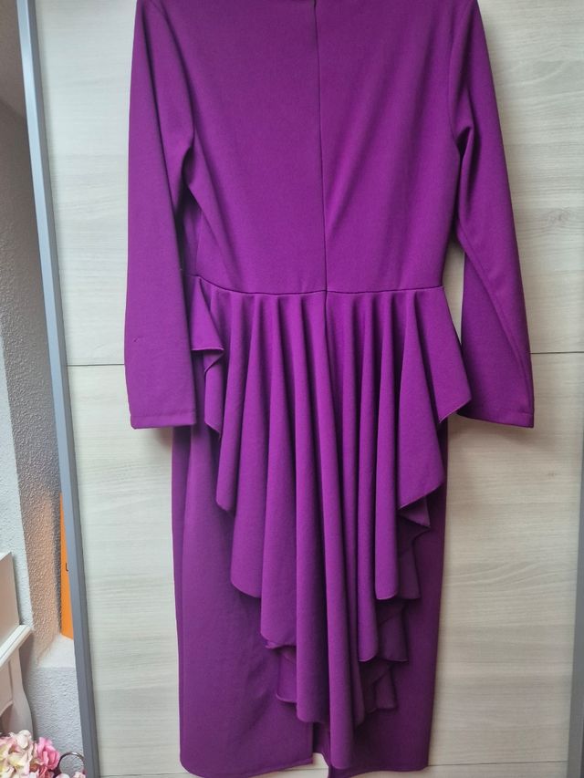 Vestido fiesta morado