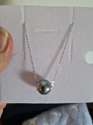 Collar Majorica Perla Morada