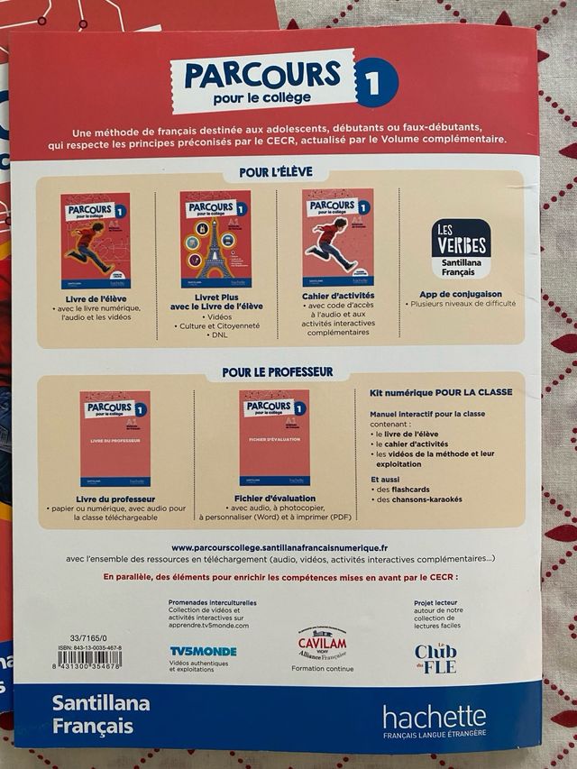 Parcours 1 Pack Eleve 2 ESO + Exercices Ed. 2022