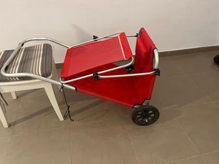 Tumbona Plegable con toldo