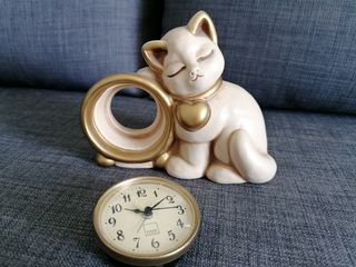 Orologio Thun Gatto Beige/Oro