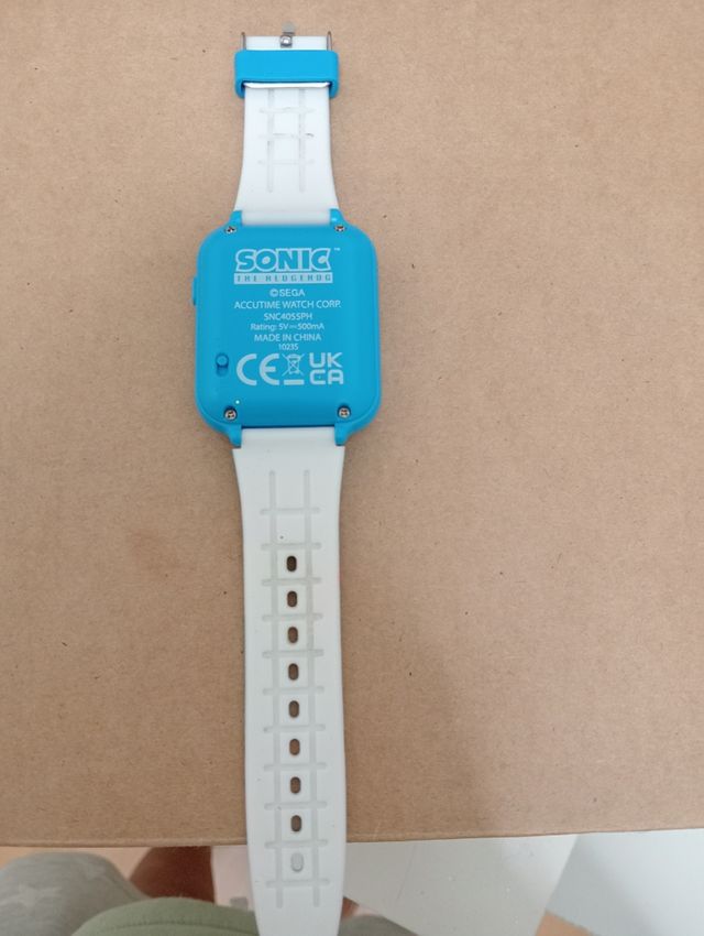 Reloj Sonic SNC4055: Cámara, Videojuegos