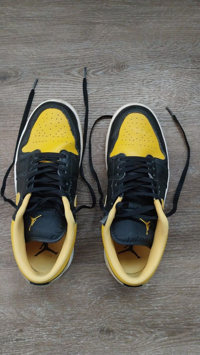 Air Jordan 1 Low - Scarpe gialle e nere