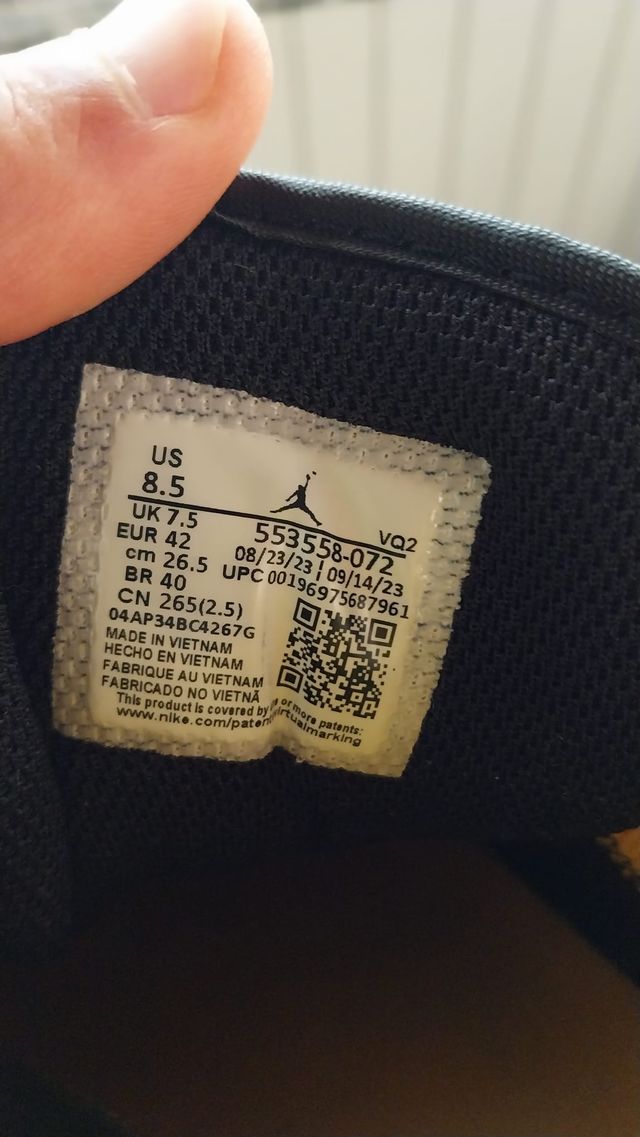 Air Jordan 1 Low - Scarpe gialle e nere