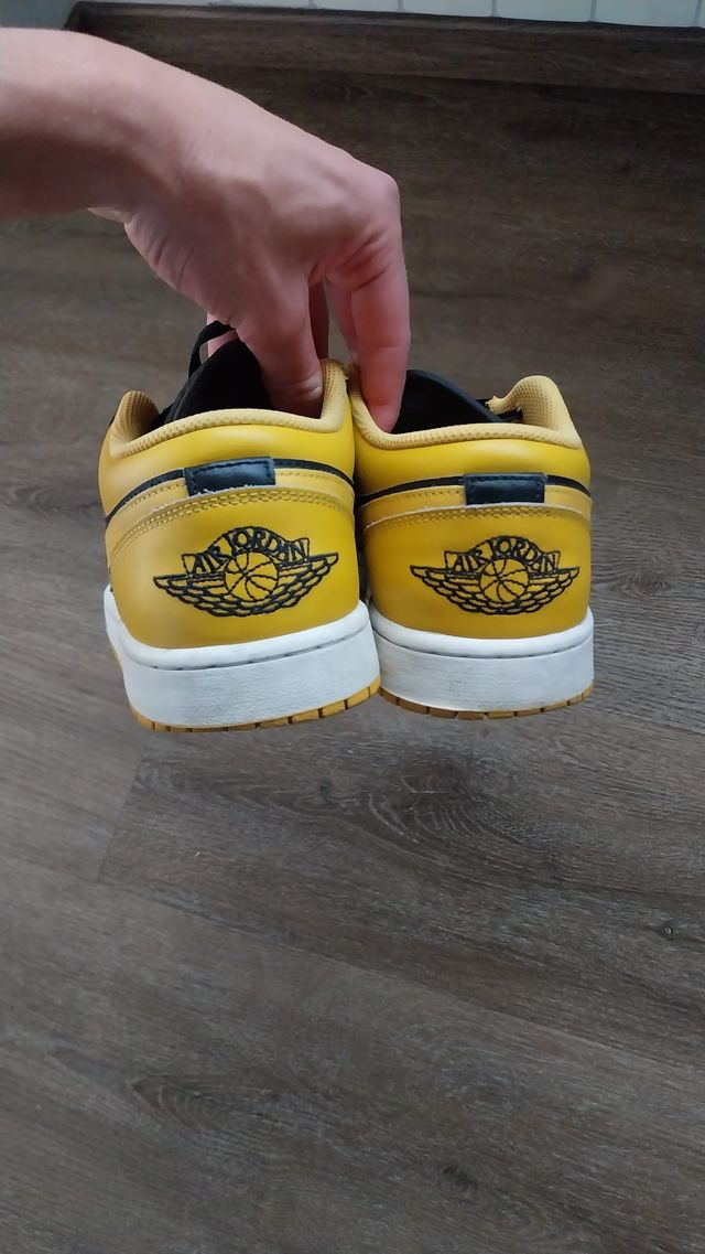 Air Jordan 1 Low - Scarpe gialle e nere