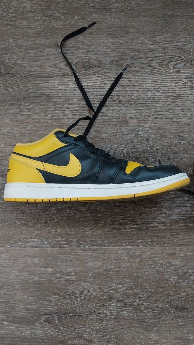 Air Jordan 1 Low - Scarpe gialle e nere