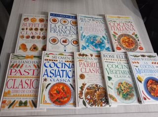 9 libros de cocina