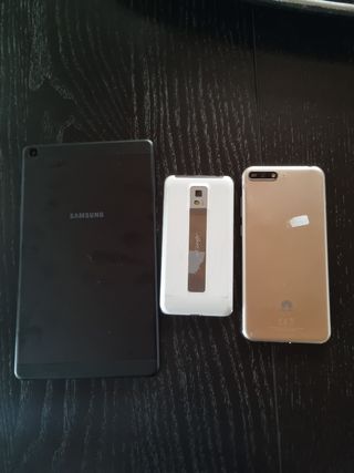 Tablete Samsung + telemóveis LG e Huawei