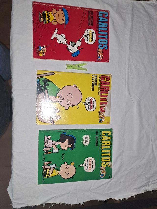 3 fumetti classici Carlitos