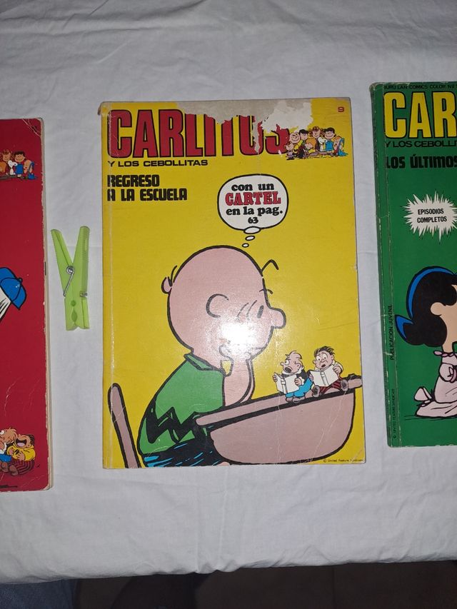 3 fumetti classici Carlitos