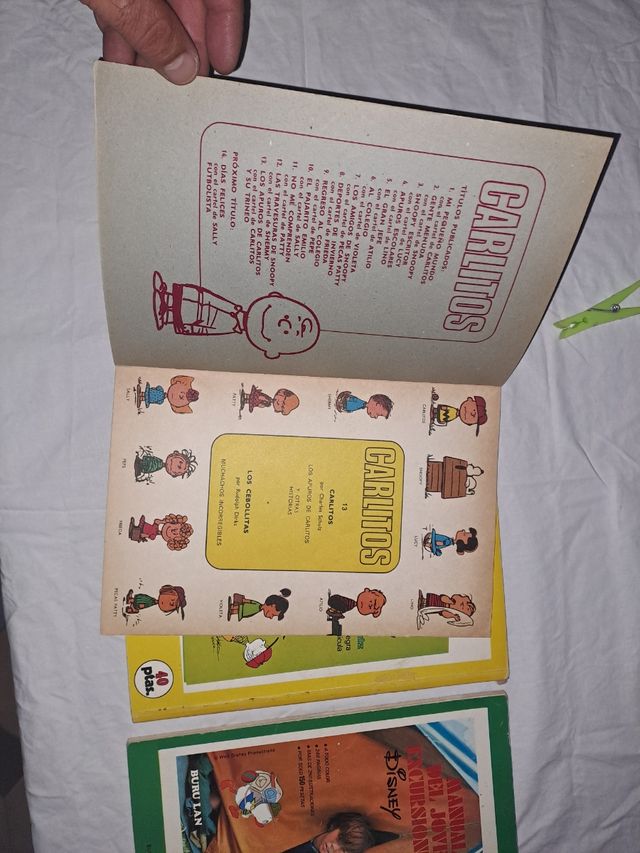 3 fumetti classici Carlitos
