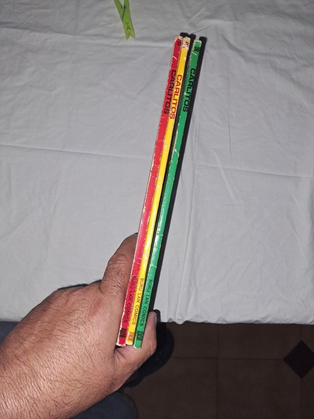 3 fumetti classici Carlitos