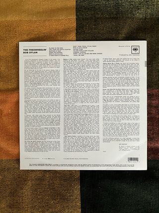 LP Bob Dylan - The Freewheelin'