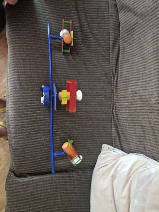Lámpara techo aviones - 3 luces