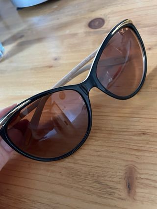 Occhiali da sole Ralph Lauren neri e oro